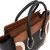 Céline Tricolor Leather Luggage Handbag