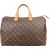 Louis Vuitton Monogram Canvas Speedy 35 Boston Bag