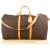 Louis Vuitton Monogram Canvas Keepall 60 Bandoulière Reisetasche