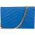 Saint Laurent Chevron Grain de Poudre Wallet On Chain Crossbody Bag