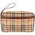 Burberry Nova-Check Monogram Haymarket Check Clutch