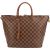 Louis Vuitton Monogram Damier Ebene Belmont MM Handbag