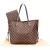 Louis Vuitton Monogram Damier Ebene Neverfull MM Shoulder Bag