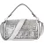 Fendi FF Sequin Embroidered Monogram Baguette Shoulder Handbag