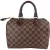 Louis Vuitton Monogram Damier Ebene Speedy 25 Boston Bag