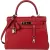 Hermès Rouge Taurillon Clemence Leather Kelly 28 Handbag
