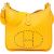 Hermès Yellow Leather Evelyne GM Crossbody Bag