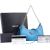 Prada Blue Nylon Triangle Re-Edition Crossbody Bag