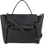 Céline Black Leather Grained Calfskin Belt Handbag