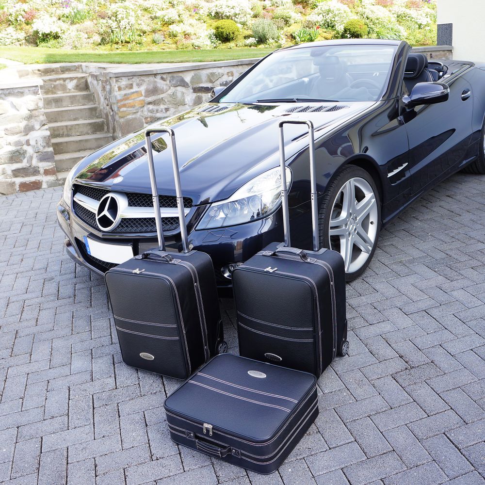 3-piece suitcase set with 2 wheels Mercedes SL R230 141 liters