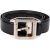 Cartier Silver Tone Reversible Leather Cartier Gürtel