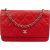 Chanel Quilted Caviar Leather Wallet On Chain Crossbody Bag