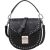 Sac à bandoulière MCM Visetos Monogram Patricia clouté, style « saddle »
