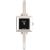 Gucci Silver Tone 1900L Bangle Damenuhr