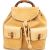 Gucci Suede Bamboo Drawstring Backpack