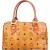 MCM Monogram Visetos Boston Bag