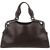 Cartier Brown Pebbled Leather Handbag