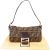 Sac à bandoulière Fendi Monogram FF Zucca Baguette