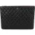 Chanel Quilted Lambskin CC Clutch Bag