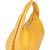 Sac hobo « Belly » en cuir Intrecciato jaune de Bottega Veneta