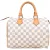 Louis Vuitton Monogram Damier Azur Canvas Speedy 25 Boston Bag
