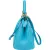 Fendi Blue Leather Peekaboo Handbag