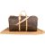 Louis Vuitton Monogram Canvas Keepall 60 Bandoulière Reisetasche
