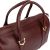 Cartier Bordeaux Leather Must de Cartier Boston Handbag