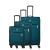 PRIEGO 3-tlg. Trolleyset L/M/S - Petrol