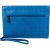 Pochette Bottega Veneta en cuir Intrecciato bleu