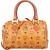 MCM Monogram Visetos Boston  Bag