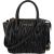 Miu Miu Black Matelassé Nappa Leather Handbag