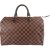 Louis Vuitton Monogram Damier Ebene Speedy 35 Boston Bag