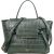 Celine Dark Green Crocodile Embossed Belt Nano Handbag