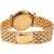 Christian Dior Gold Tone Octagon 64151 Damenuhr