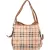 Burberry Haymarket Check Hobo Shoulder Bag