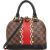Louis Vuitton Limited Edition Monogram Damier Ebene Karakoram Alma BB Handbag