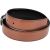 Salvatore Ferragamo Brown Leather Reversible Gancini Belt (90)