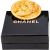 Chanel Golden Coco Mark Brooch