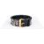 Christian Dior Multicolor Leather Trotter Oblique Canvas Belt (75)