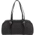 Celine Black Macadam Nylon Boston Shoulder Bag