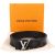 Louis Vuitton Monogram Eclipse LV Initiales Reversible Gürtel (85 / 34) M0450