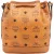 MCM Monogram Visetos Mini Drawstring Bucket Crossbody Bag