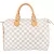 Louis Vuitton Damier Azur Monogram Speedy 30 Boston Bag