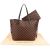 Louis Vuitton Monogram Damier Ebene Neverfull MM Shopper