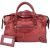 Balenciaga Pink Leather Classic City Handbag