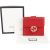 Gucci Pebbled Leather Interlocking G Compact Wallet