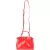 Fendi Red Patent Leather Peekaboo Handbag