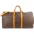 Louis Vuitton Monogram Canvas Keepall 60 Bandoulière Travel Bag
