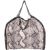 Stella McCartney Python Print Falabella Fold Over Tote Shoulder Bag